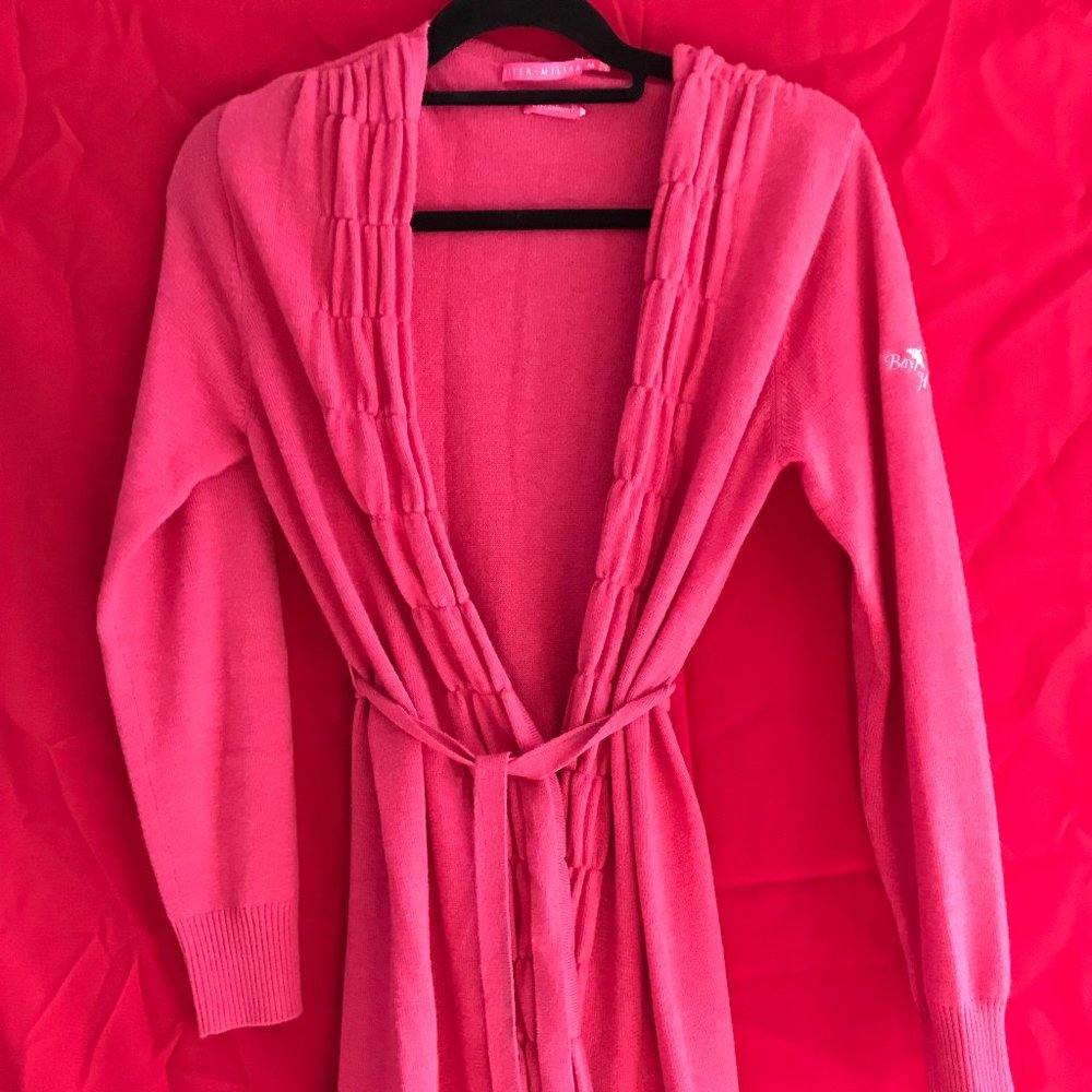 Peter Millar 2 Ply Cashmere Long Tie Sweater